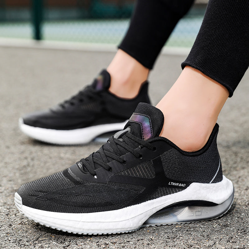 Baskets légères et rembourrées pour hommes, chaussures de course à pied, de sport, élastiques | W2303