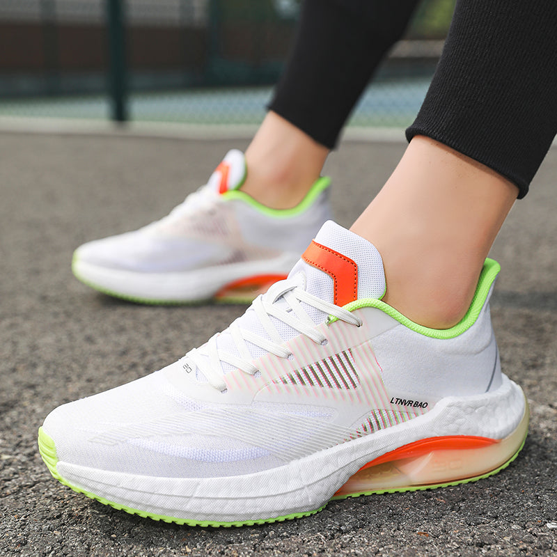 Baskets légères et rembourrées pour hommes, chaussures de course à pied, de sport, élastiques | W2303