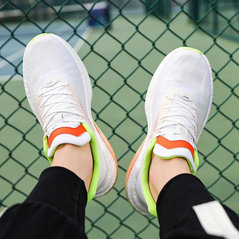 Baskets légères et rembourrées pour hommes, chaussures de course à pied, de sport, élastiques | W2303