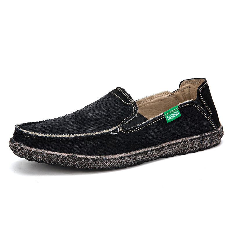 Men’s Plus Size Mesh Sneakers – Lightweight, Slip-On Outdoor Casual Shoes | 8808