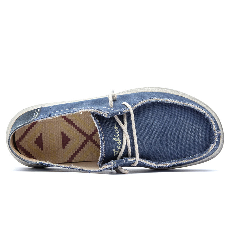 Men’s Breathable Lace-Up Summer Sneakers | Lightweight Low-Top Casual Shoes | 8803