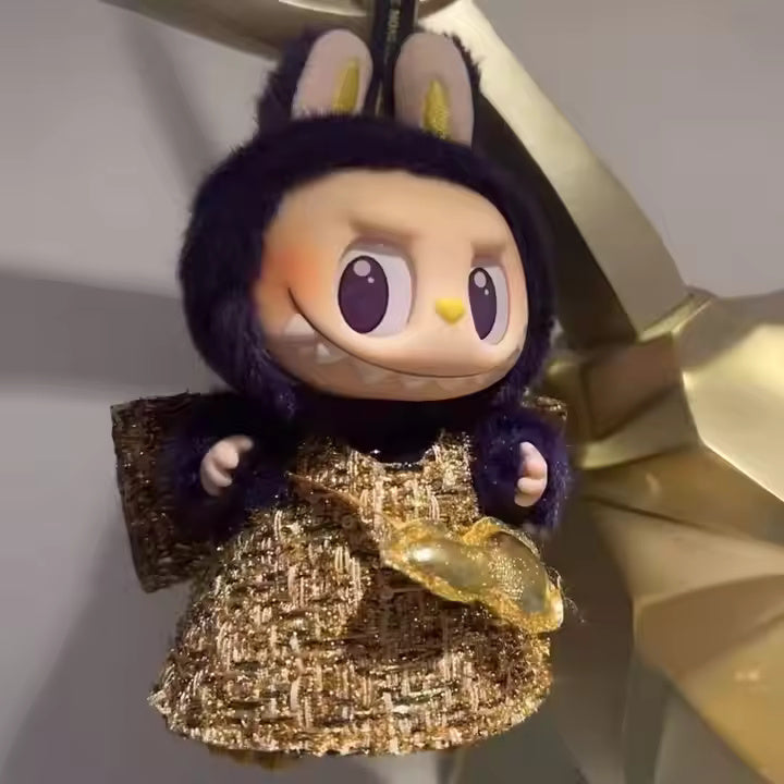 Labubu-Milan Wings of Fortune – Purple Angel Vinyl Plush Pendant Gift Toy | Labubu-milan