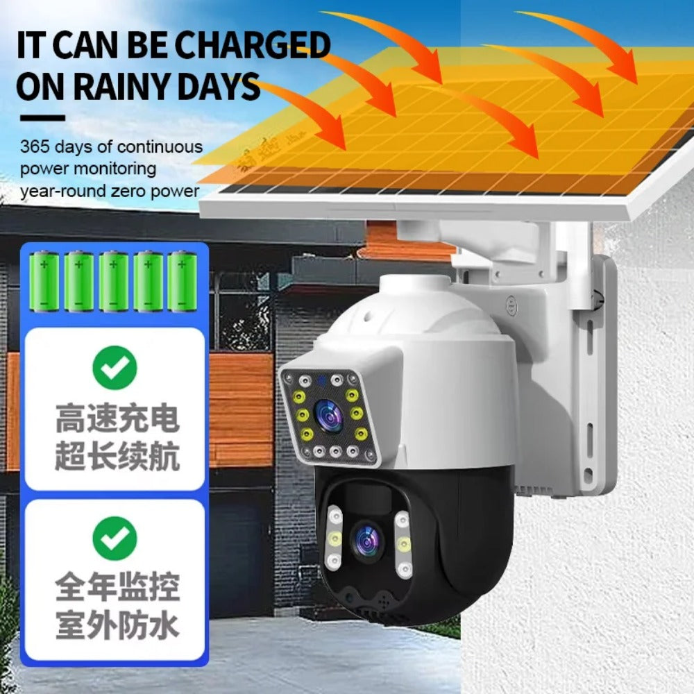 Telecamera solare 360PRO esterna SIM card solare circuito chiuso TV PTZ telecamera 1080P Wireless solare sicurezza batteria alimentazione | 102