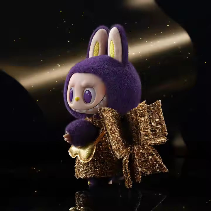 Labubu-Milan Wings of Fortune – Purple Angel Vinyl Plush Pendant Gift Toy | Labubu-milan