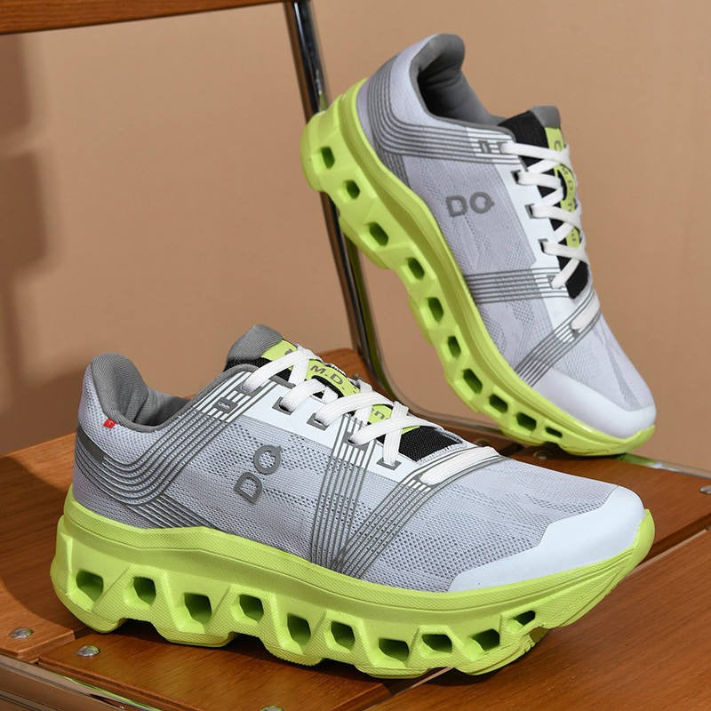 Baskets à lacets haute technologie pour hommes, chaussures de sport respirantes à semelle absorbant les chocs, chaussures de course de haute qualité | 9916