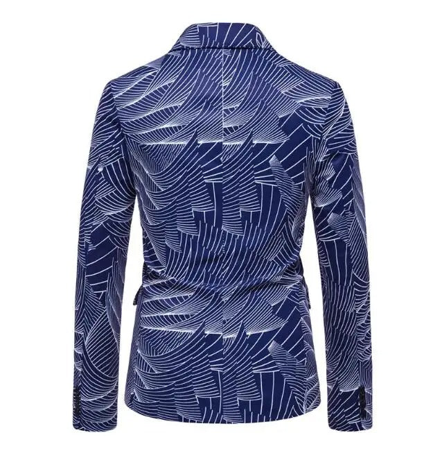 Uomo Casual Classico Elegante Vestibilità Blazer Giacche Abito Un Bottone Leggero Cappotto Giacca | X952