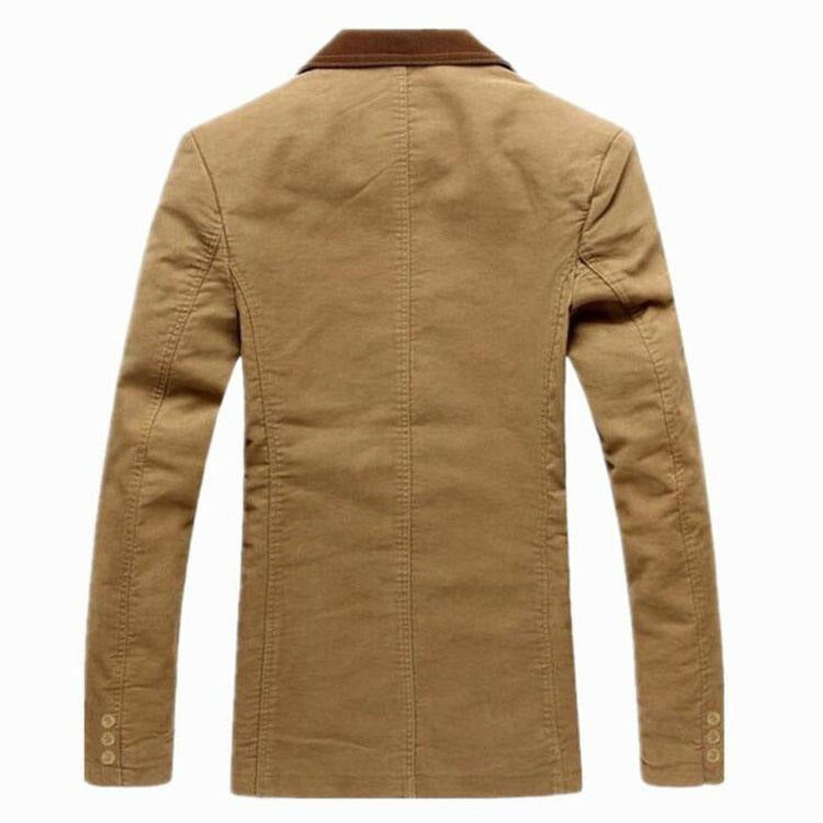Blazer décontracté pour homme, manteau surdimensionné, mode, manches longues, coupe slim, veste de costume | 8012