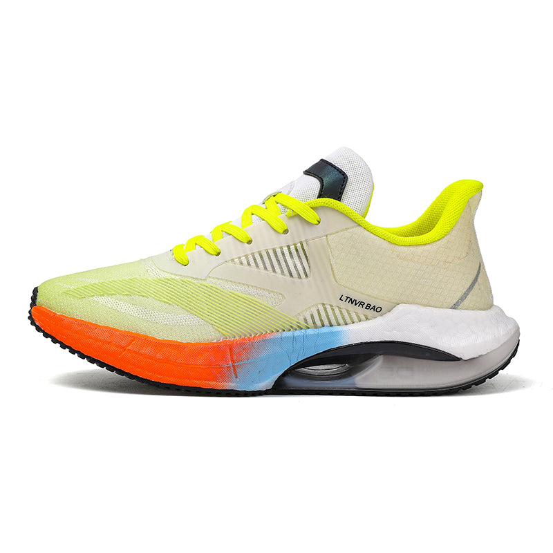 Baskets légères et rembourrées pour hommes, chaussures de course à pied, de sport, élastiques | W2303