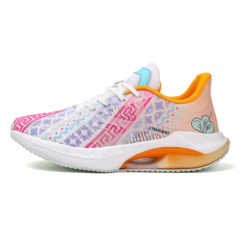 Baskets légères et rembourrées pour hommes, chaussures de course à pied, de sport, élastiques | W2303