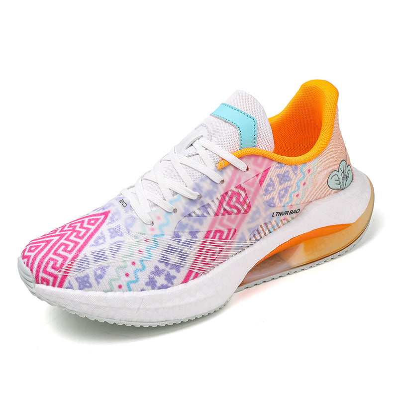 Baskets légères et rembourrées pour hommes, chaussures de course à pied, de sport, élastiques | W2303
