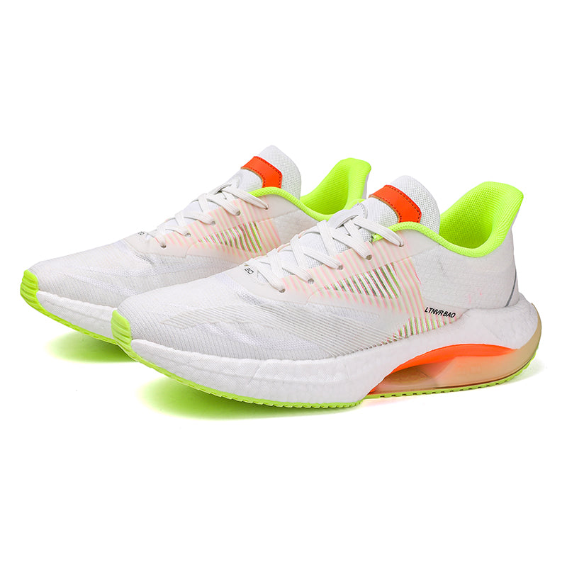 Baskets légères et rembourrées pour hommes, chaussures de course à pied, de sport, élastiques | W2303