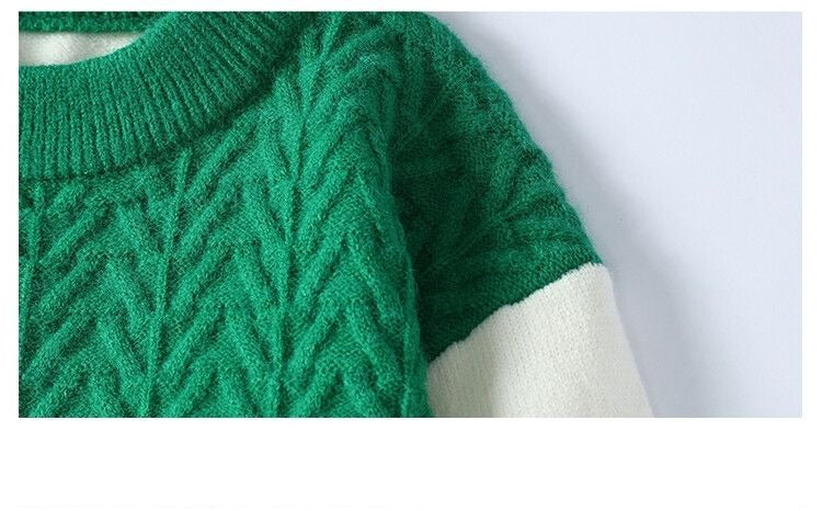 Men's Winter Casual Sweater Crew Neck Knit Pullover Sweater | 2410-WE24606