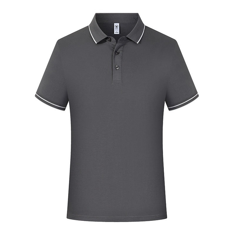 Polo da uomo in 100% cotone, a maniche corte, modello polo | JH-S6001