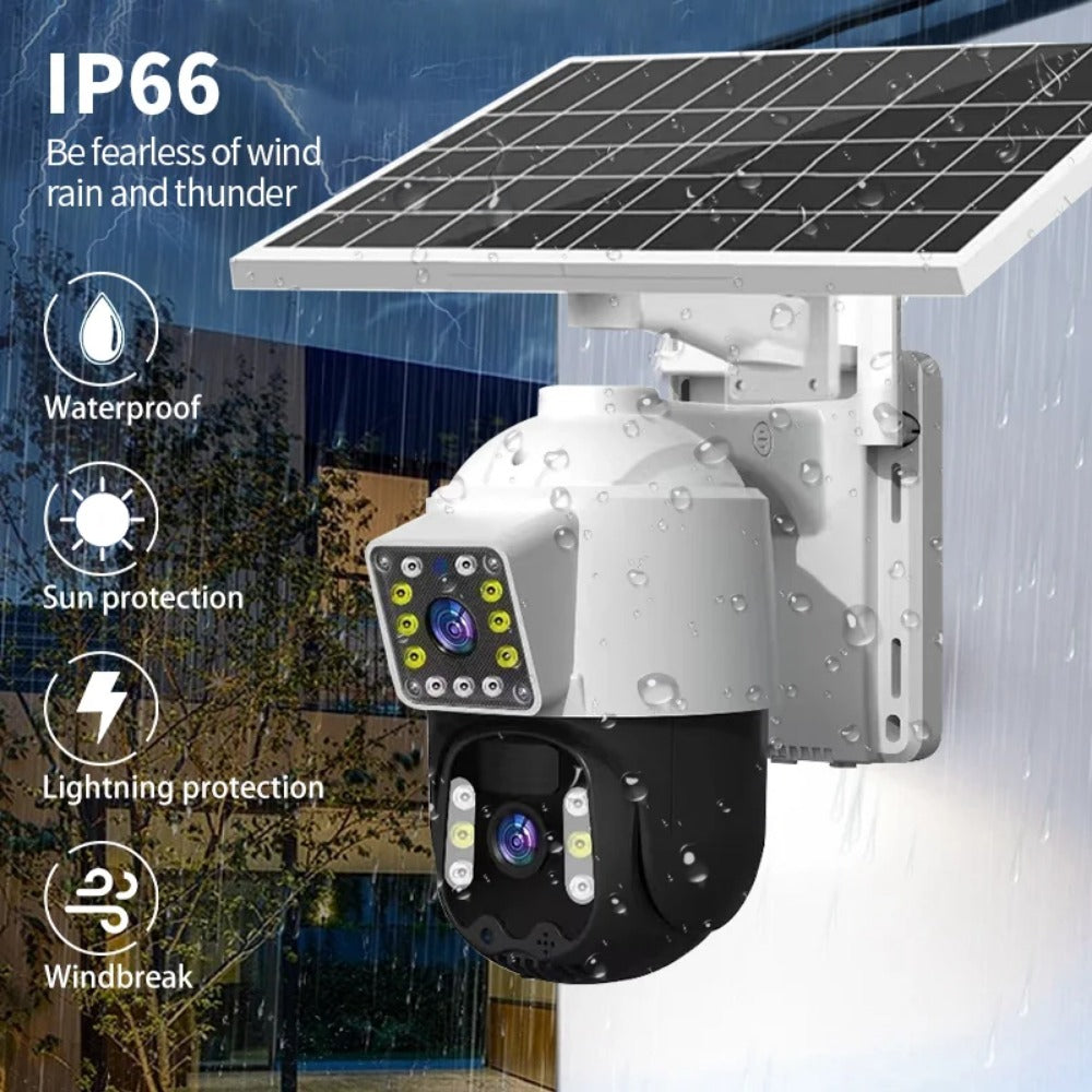 Telecamera solare 360PRO esterna SIM card solare circuito chiuso TV PTZ telecamera 1080P Wireless solare sicurezza batteria alimentazione | 102