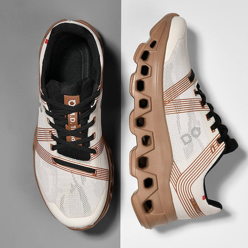 Baskets à lacets haute technologie pour hommes, chaussures de sport respirantes à semelle absorbant les chocs, chaussures de course de haute qualité | 9916
