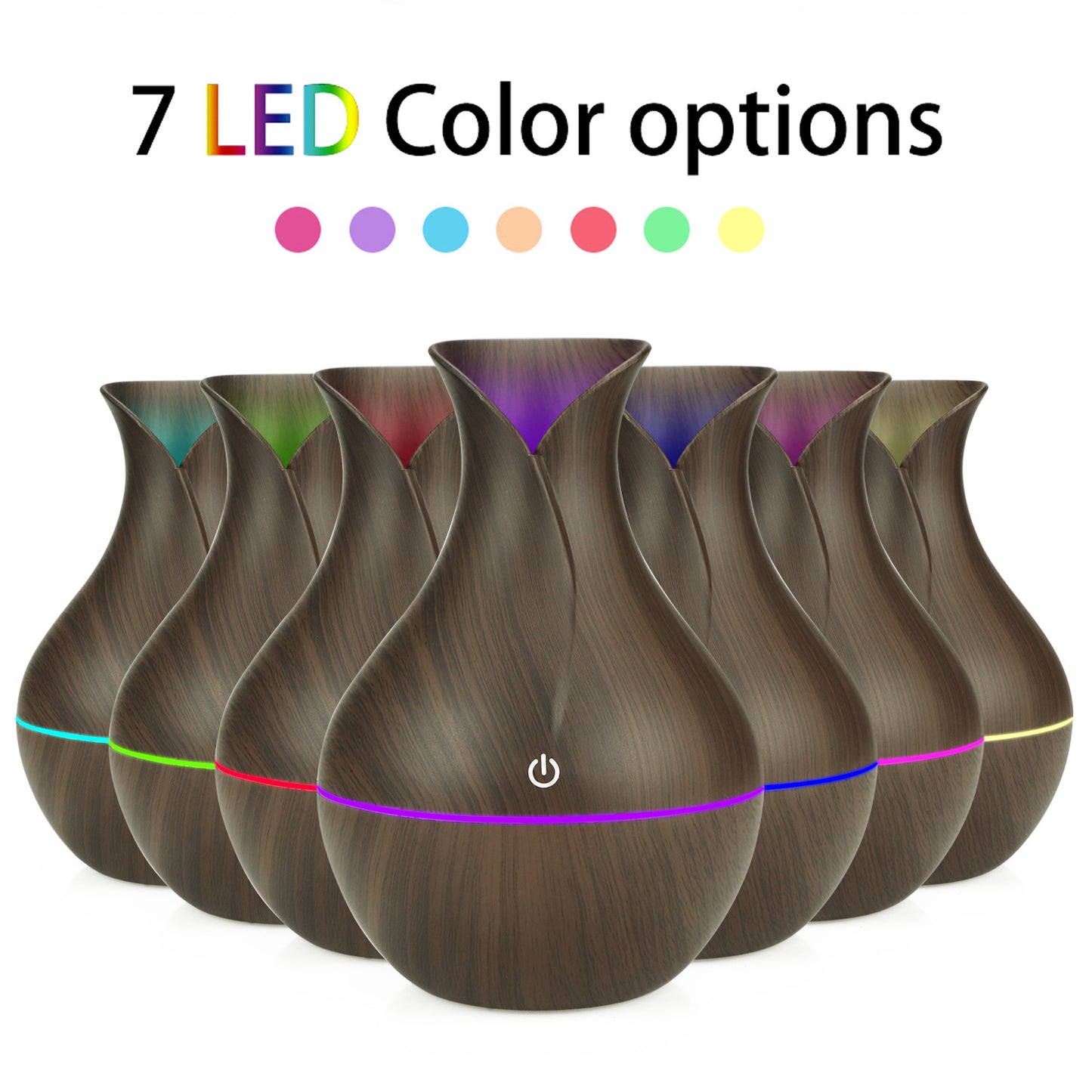 Smart Ultrasonic Humidifier Aromatherapy Silent Operation Timing & Light Fragrance Diffuser | YX-060