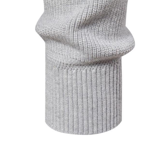 Cardigan con cerniera in cotone, maglioni casual, maglione invernale a collo alto | Y832