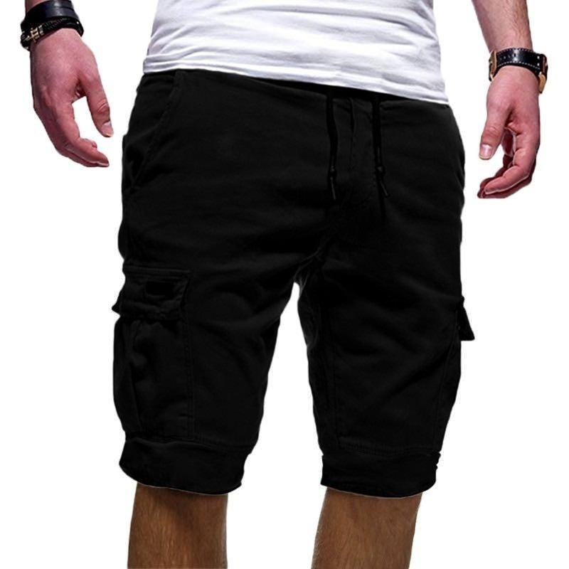 Pantaloni corti sportivi da lavoro con patchwork, casual, estivi, all'aperto | DK-05