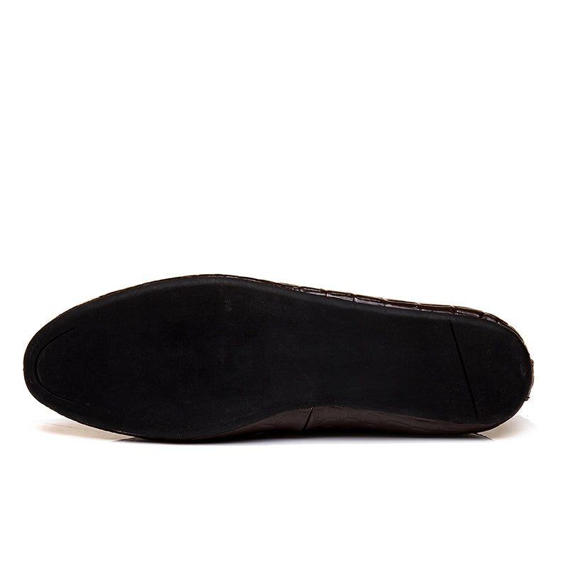 Mocassini Oxford da uomo in pelle sintetica, scarpe da lavoro, da sposa, alla moda | 698