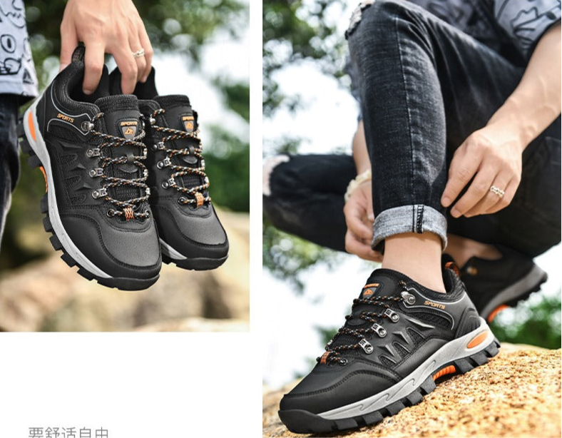 Scarponi da trekking da uomo, scarpe da alpinismo resistenti e comode | A20