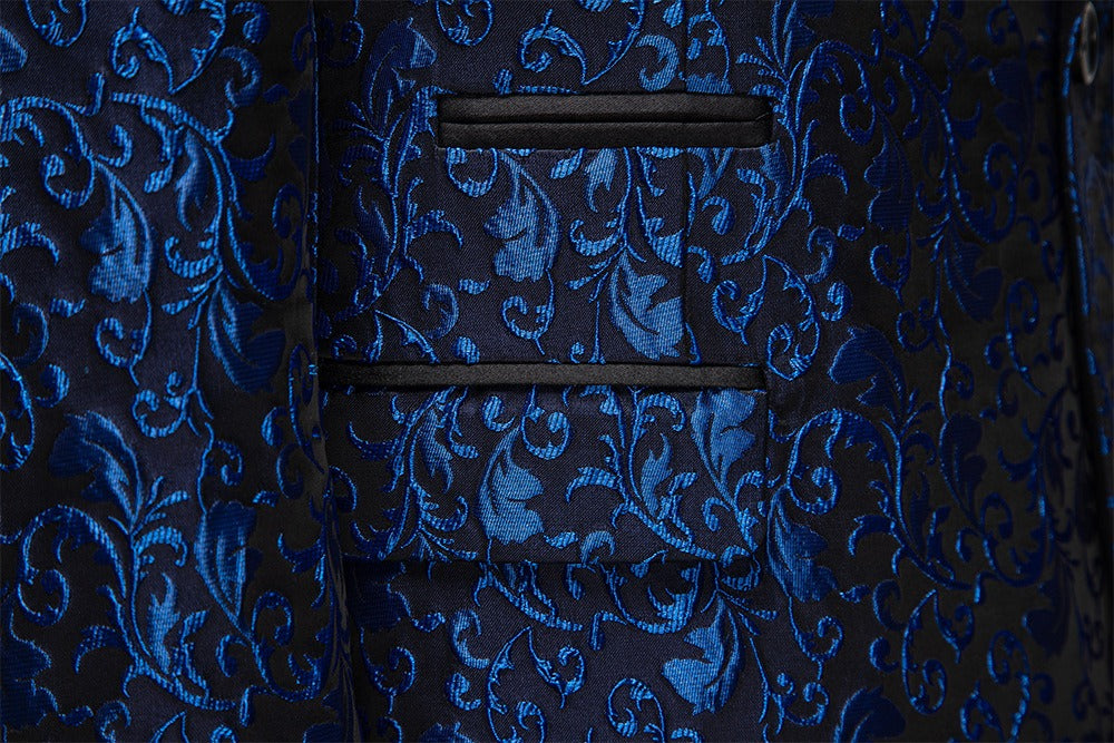 Uomo Jacquard Abiti da sposa di lusso Giacche Smoking Banchetto Jacquard Blazer | 666