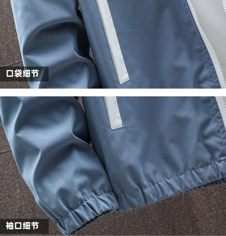 Men's Tracksuit Jogging Set 2 Piece Gym Fitness Windproof Sweat Suit Jackets Set | TZ7801
