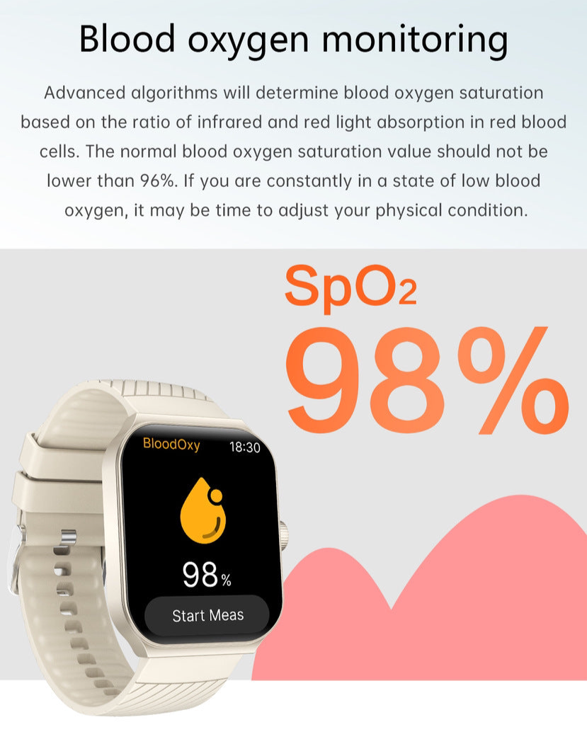 Smart Watch Bracelet with Bluetooth Call, Health Monitoring & Sports Tracker for Men & Women | Z88