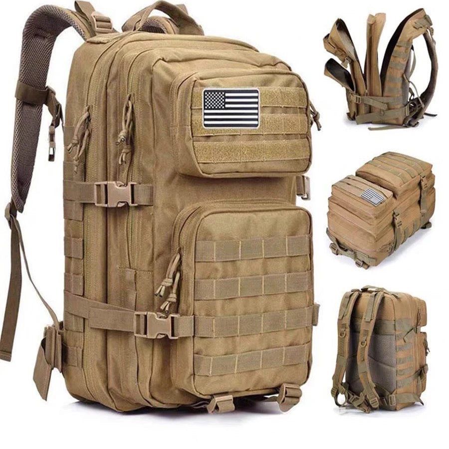 Nouveau sac Molle portable tendance 45L, bagage de voyage en montagne, sac à dos tactique Oxford |