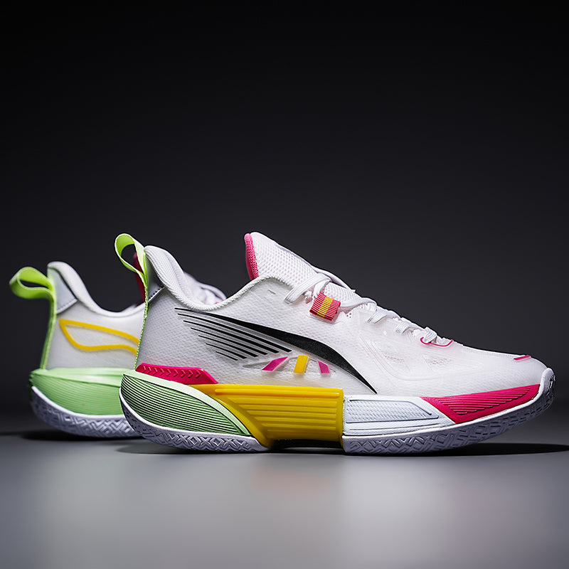 Men's Mesh Basketball Shoes Cushioning Wear-Resistant Professional Sports Sneakers | 8309