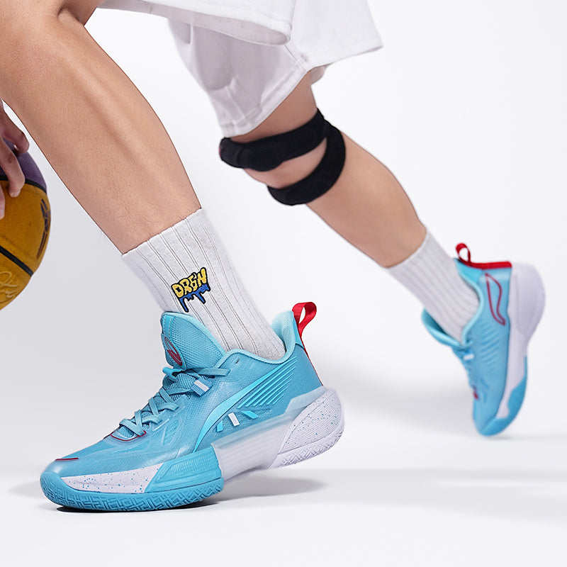 Men's Mesh Basketball Shoes Cushioning Wear-Resistant Professional Sports Sneakers | 8309