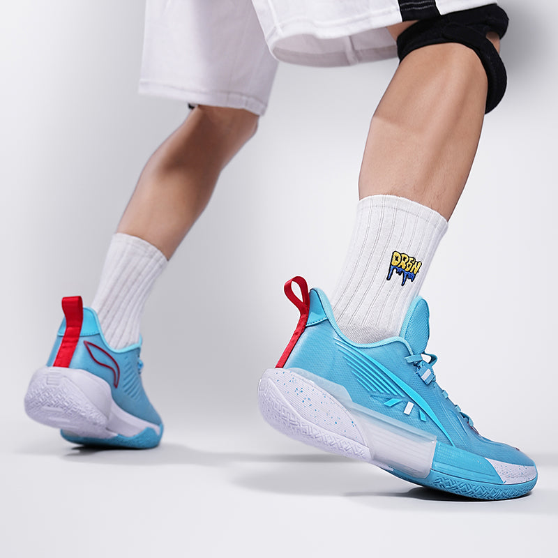 Men's Mesh Basketball Shoes Cushioning Wear-Resistant Professional Sports Sneakers | 8309