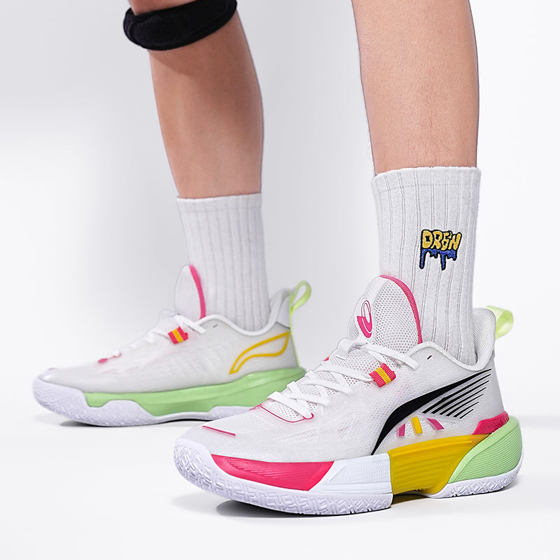 Men's Mesh Basketball Shoes Cushioning Wear-Resistant Professional Sports Sneakers | 8309