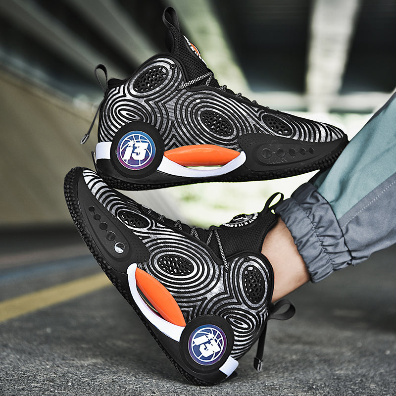 Chaussures de sport de marche respirantes à tige haute pour hommes | A268
