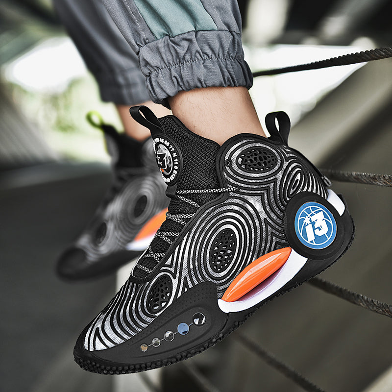Chaussures de sport de marche respirantes à tige haute pour hommes | A268