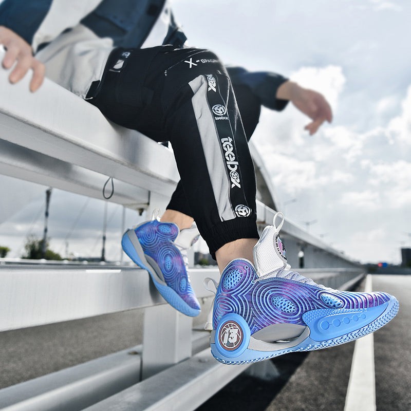 Chaussures de sport de marche respirantes à tige haute pour hommes | A268