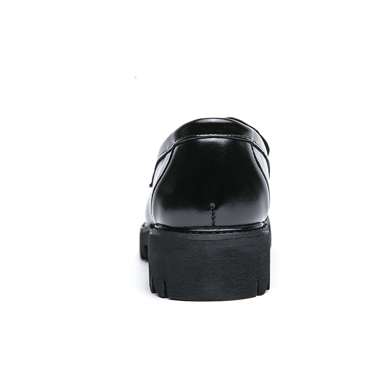 Mocassins Penny pour hommes de qualité supérieure, mocassins d'affaires formels à enfiler, chaussures en cuir | 8851