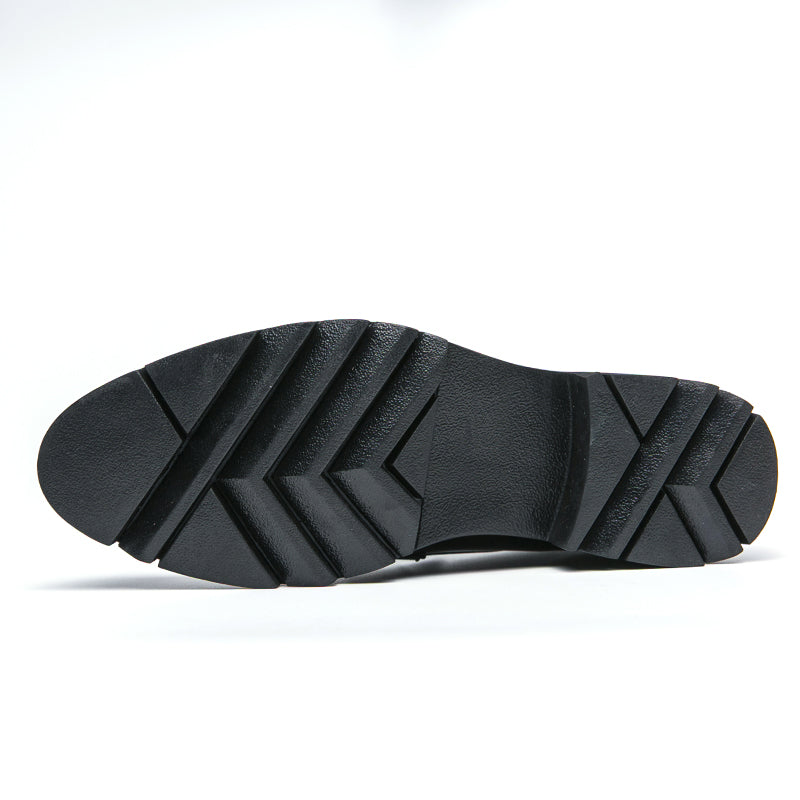 Mocassins Penny pour hommes de qualité supérieure, mocassins d'affaires formels à enfiler, chaussures en cuir | 8851