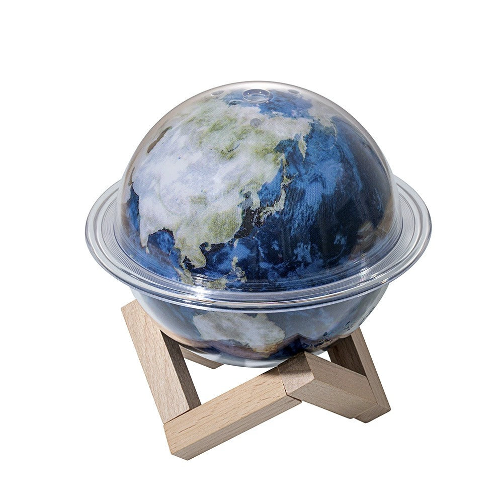 Planet Glow Humidifier Set – Earth & Jupiter Essential Oil Diffusers with LED Mood Light | SX-E335