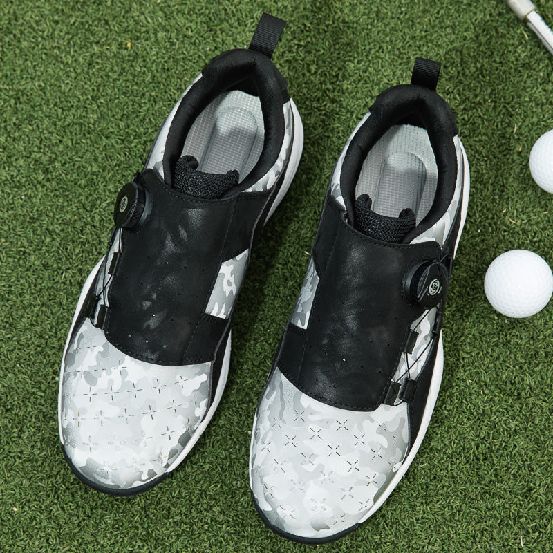 Men's Golf Shoes Waterproof Spikeless Trainers | F1079