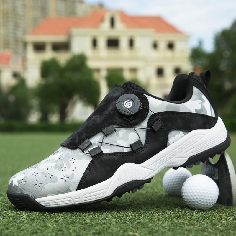 Men's Golf Shoes Waterproof Spikeless Trainers | F1079
