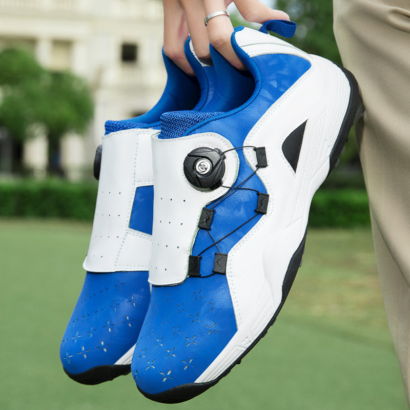 Men's Golf Shoes Waterproof Spikeless Trainers | F1079