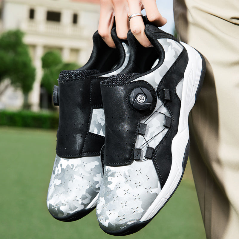 Men's Golf Shoes Waterproof Spikeless Trainers | F1079
