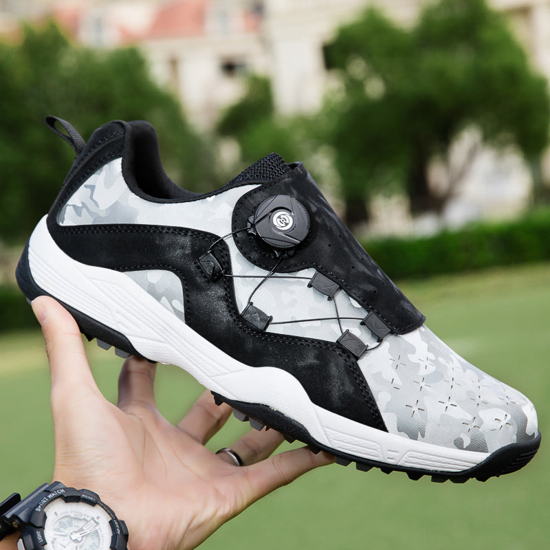 Men's Golf Shoes Waterproof Spikeless Trainers | F1079