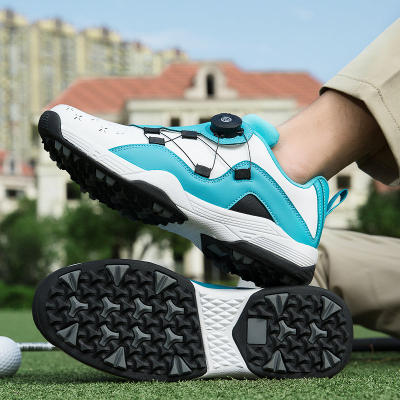 Men's Golf Shoes Waterproof Spikeless Trainers | F1079