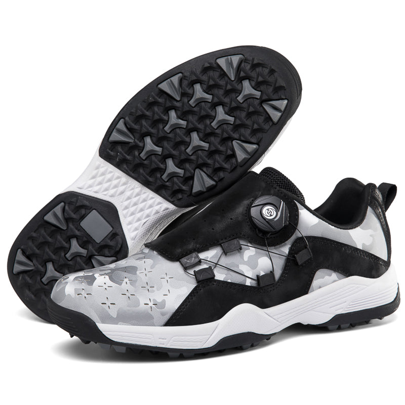 Men's Golf Shoes Waterproof Spikeless Trainers | F1079
