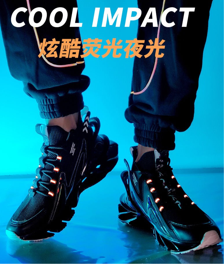Men's Lightweight Running Sneakers Fashion Casual Flying Woven Trainers Blade Sports Shoes | 1236