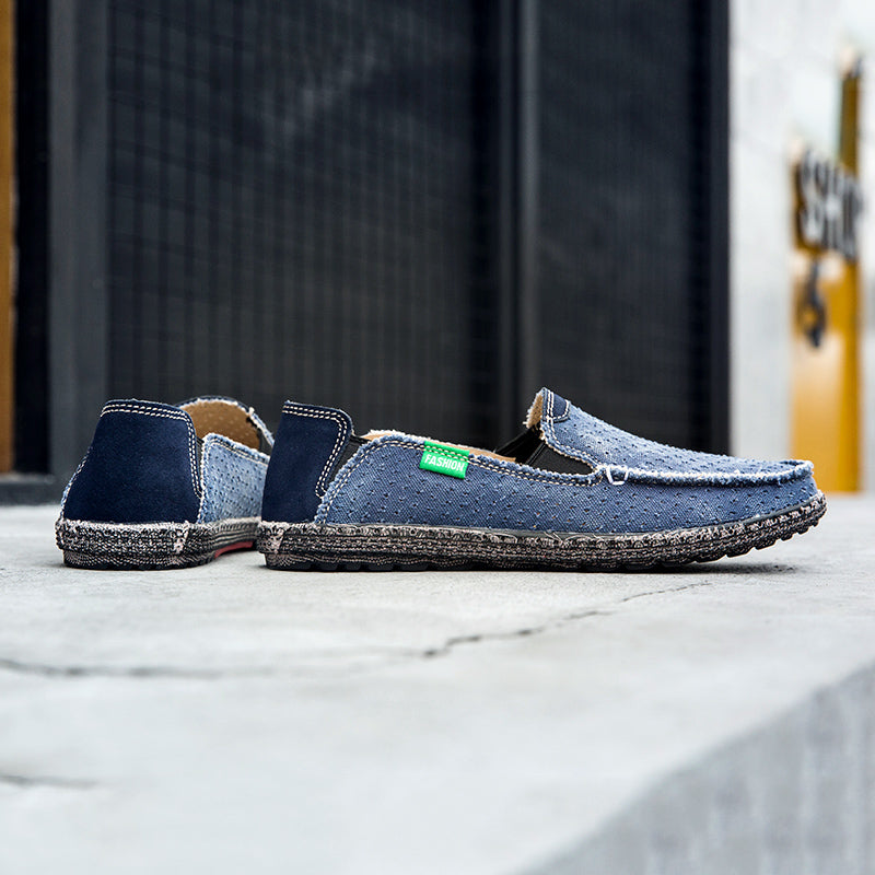 Men’s Plus Size Mesh Sneakers – Lightweight, Slip-On Outdoor Casual Shoes | 8808