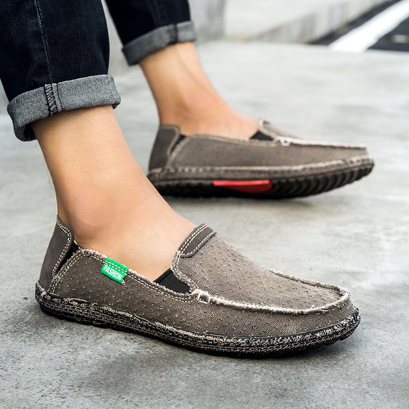 Men’s Plus Size Mesh Sneakers – Lightweight, Slip-On Outdoor Casual Shoes | 8808