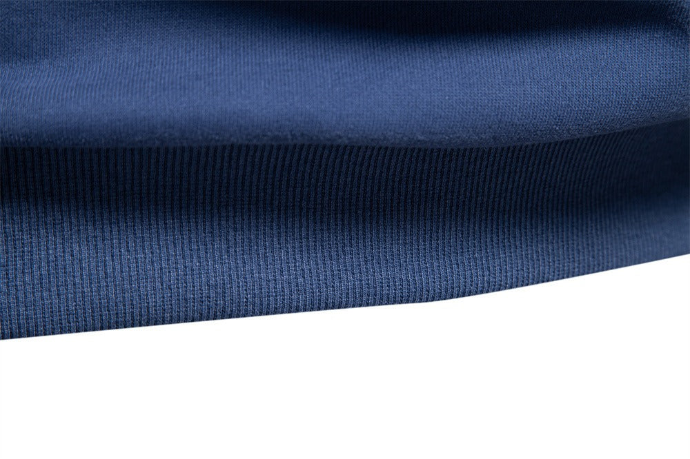 Men's Long Sleeve Polo Collar Sweatshirt - 2025 Spring Casual Streetwear Top | HD3006