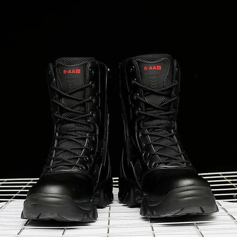 Scarpe militari MilTec Tactical Side Zip Boots Nero & Desert | 112